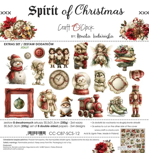 zestaw dodatków - spirit of christmas - jolly