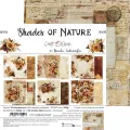 papier scrapbook Craft o'clock - shades of nature [zestaw 8" x 8"]