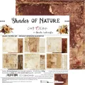 papier scrapbook Craft o'clock - shades of nature - zestaw bazowy mix 20x20 cm