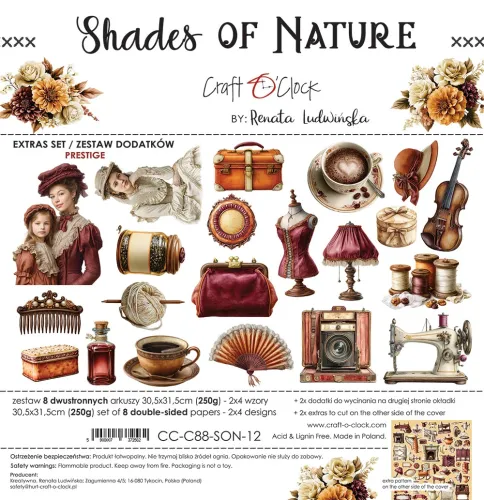 zestaw dodatków - shades of nature - prestige