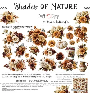 zestaw dodatków - shades of nature - flowers