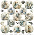 papier scrapbook Craft o'clock - snow games [zestaw 12" x 12"]