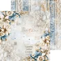 papier scrapbook Craft o'clock - snow games - zestaw bazowy mix 20x20 cm