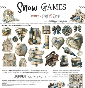 zestaw dodatków - snow games - festive