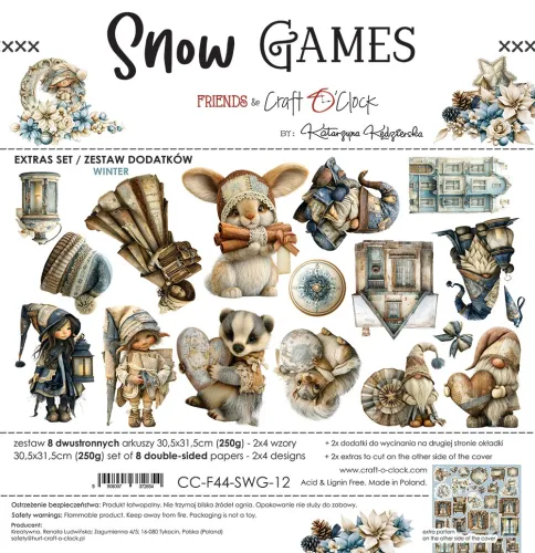 zestaw dodatków - snow games - winter