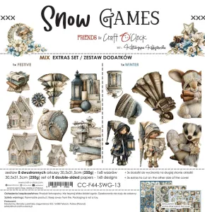 zestaw dodatków - snow games - mix