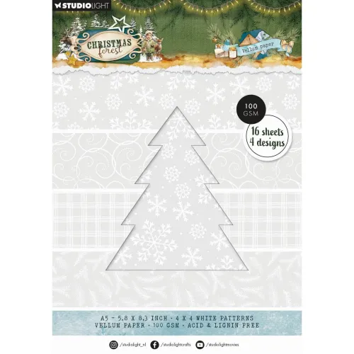 zestaw kalek dekoracyjnych Studio Light - christmas forest