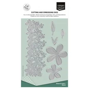 wykrojnik Vaessen Creative - cutting and embossing dies bloom [CAR0301]