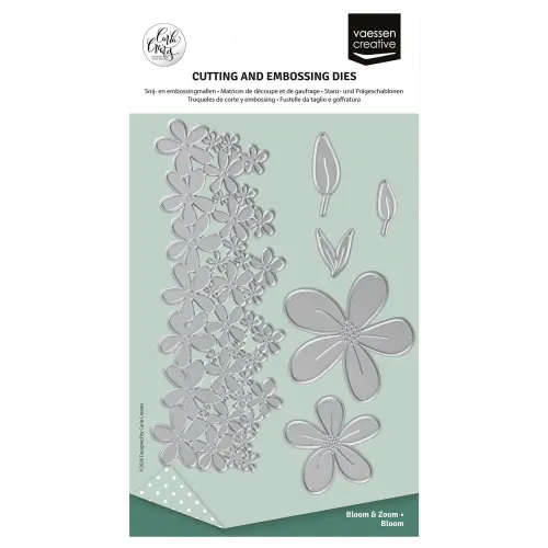 wykrojnik Vaessen Creative - cutting and embossing dies by Carla Creates [CAR0301]