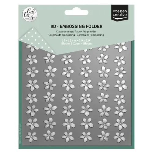 folder do embossingu 3D Vaessen Creative - bloom [CAR0311]