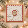 folder do embossingu 3D Vaessen Creative snow &amp; stars [3625-0604]