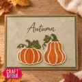 wykrojnik Craft&amp;You - two pumpkins / dynie [CW424]
