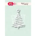 wykrojnik Craft&amp;You - christmas tree zig zag / choinka zig zag [CW427]