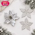 wykrojnik Craft&amp;You - poinsettia 1 by Magda / poinsencja 1 [CW428]