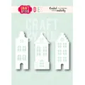 wykrojnik Craft&amp;You - tenement houses / kamienniczki [CW430]