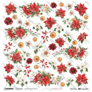 arkusz z elementami do wycinania ScrapAndMe - christmas 28