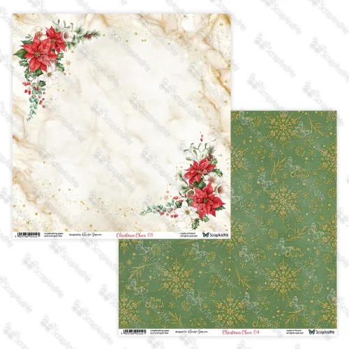 papier scrapbook ScrapAndMe - christmas cheer - 03/04