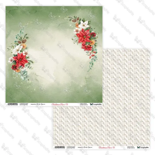 papier scrapbook ScrapAndMe - christmas cheer - 05/06