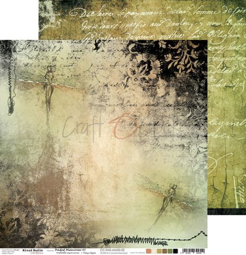 papier scrapbook Craft o'clock - faded memories 02