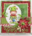 stempel gumowy Crissy Armstrong Collection - christmas elf