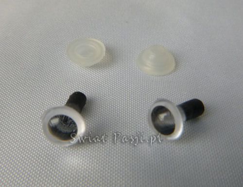 oczka (safety eyes) transparentne 6mm