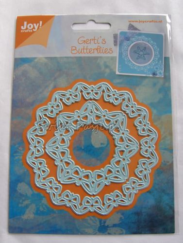 wykrojnik Joy - ażurowa ramka motylki [6002/0312]