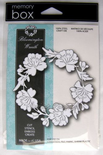 wykrojnik Memory Box - bloomington wreath [99006]