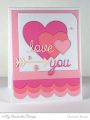 wykrojnik Die-namics - Straight to my heart