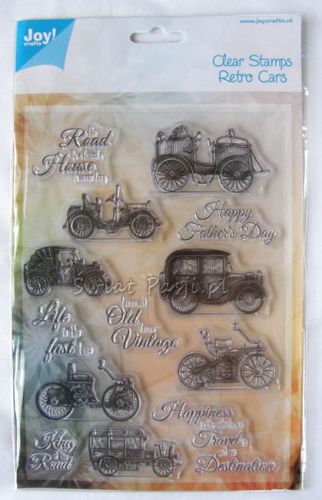 stemple silikonowe - auta retro [6410/0323]