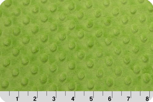 polar Minky cuddle dimple - jadeitowy zielony 50x75