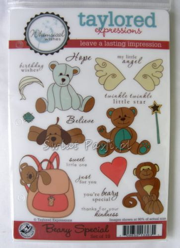 stemple gumowe Taylored expressions - beary special