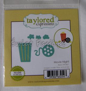 wykrojnik Taylored expressions - movie night [TE467]