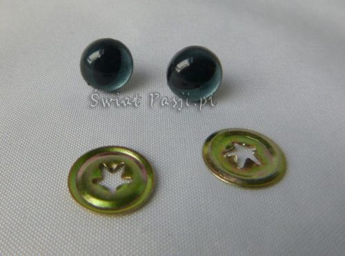 oczka kocie (safety eyes) szare 9 mm