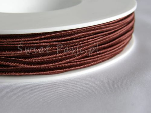 sznurek soutache PEGA - orzechowy