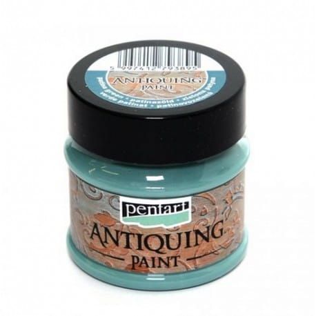 farba antyczna Pentart - zielona patyna 50 ml