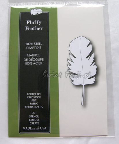 wykrojnik Poppy Stamps - pióro [978] (Fluffy Feather)