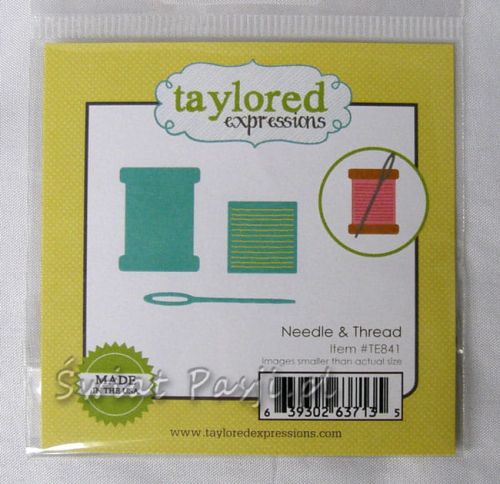 wykrojnik Taylored expressions - needle & thread [TE841]