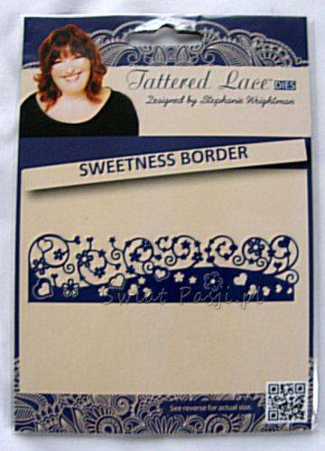wykrojnik Tattered Lace - sweetness border [D570]