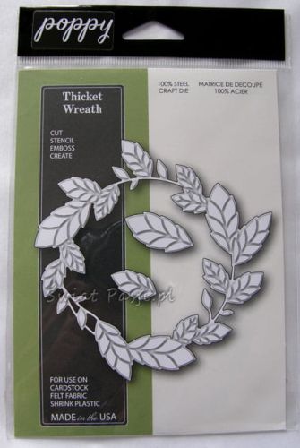 wykrojnik Poppy Stamps - thicket wreath [1026]