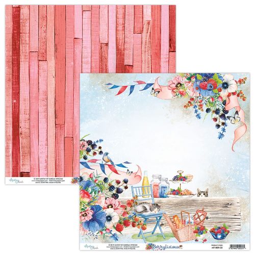 papier scrapbook Mintay Papers - berrylicious 03