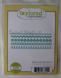 wykrojnik Taylored expressions - skinny mini borders 2 [TE514]