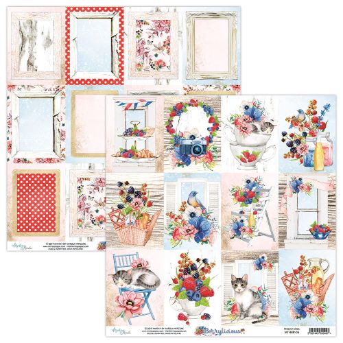 papier scrapbook Mintay Papers - berrylicious 06
