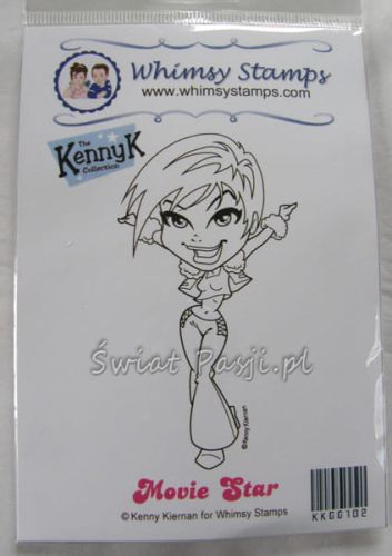 stempel gumowy KennyK - movie star
