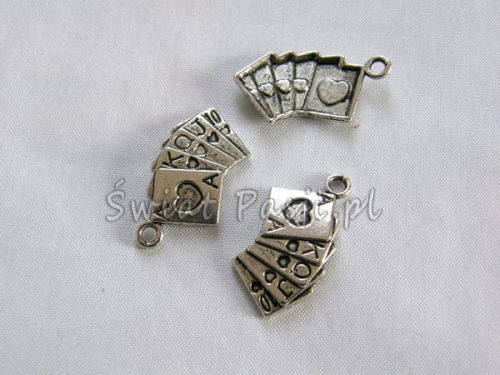 wisiorek - karty (platynowe) 25x15 mm