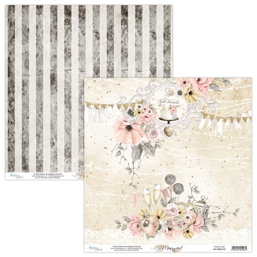 papier scrapbook Mintay Papers - marry me 03