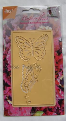 wykrojnik Joy - ramka z motylem (prostokątna) [6002/0274]