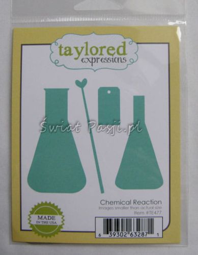 wykrojnik Taylored expressions - chemical reaction