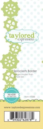 wykrojnik Taylored expressions - sprockets border