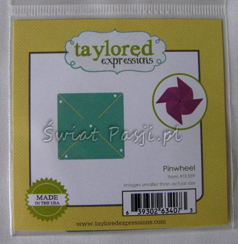 wykrojnik Taylored expressions - pinwheel [TE589]