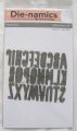 wykrojnik Die-namics - Emmitt alphabet